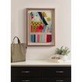 Kate And Laurel Queen With Flowers By Felicia Dadak Framed Printed Glass Wall Art