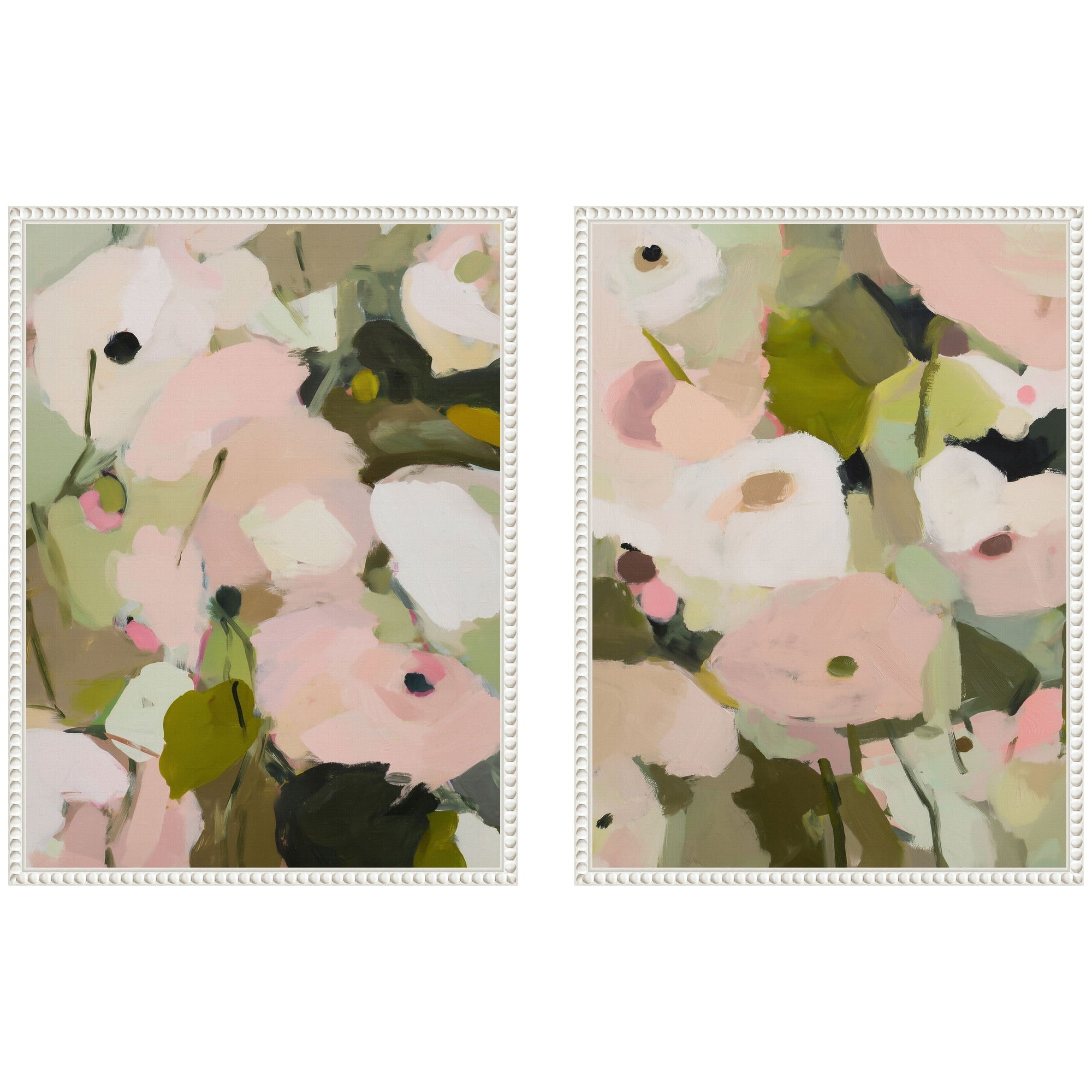 Kate And Laurel Quiet Poppies Vi 2 Piece Framed Canvas Wall Art Set By Amy Lighthall