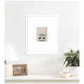 Kate And Laurel Raccoon By July Art Prints Framed Wall Art Print