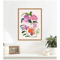 Kate And Laurel Romance By Reed Rosebud Framed Canvas Wall Art Print