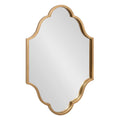 Kate And Laurel Rowla Framed Wall Mirror 23X37