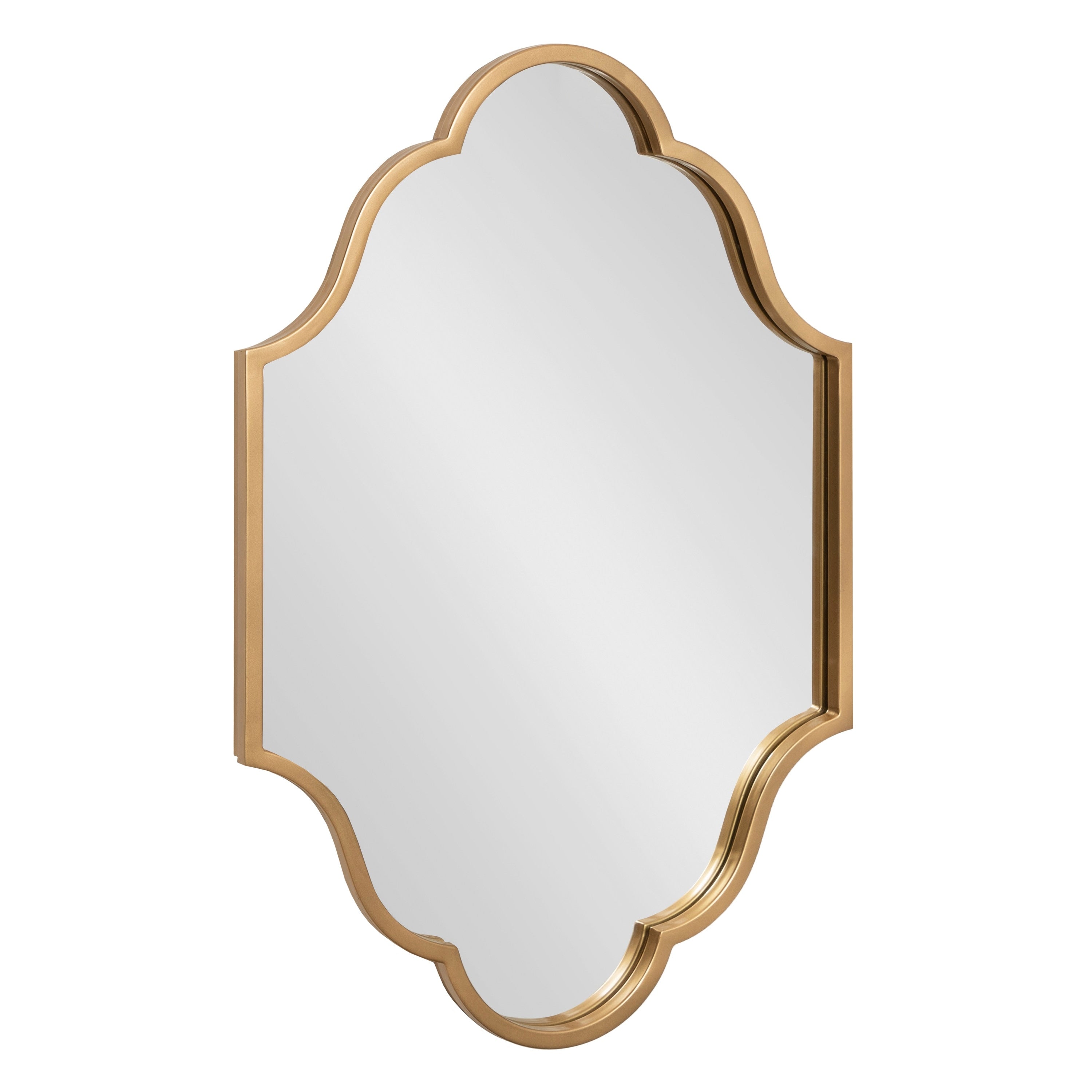 Kate And Laurel Rowla Framed Wall Mirror 23X37