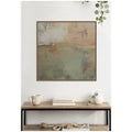 Kate And Laurel Sage Horizon No. 1 By Amy Lighthall Framed Canvas Wall Art Print