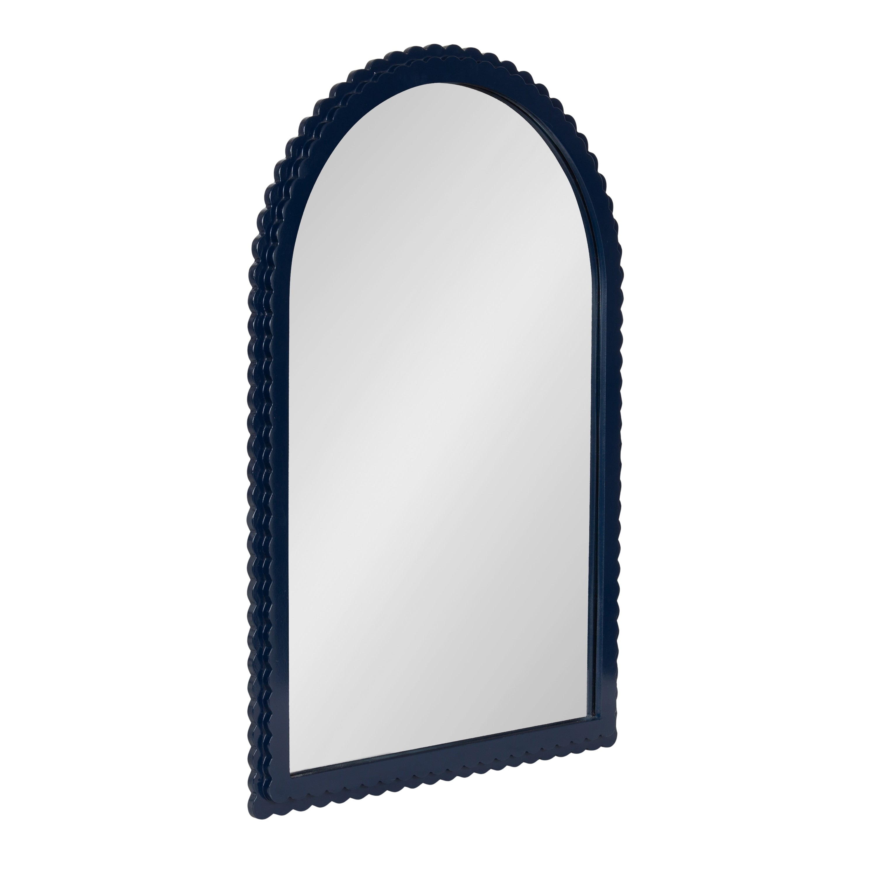 Kate And Laurel Scallia Wooden Arch Mirror