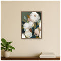 Kate And Laurel Sepia Florals V By Amy Lighthall Framed Canvas Wall Art Print