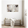 Kate And Laurel Smoke No. 1 No. 2 2 Piece Framed Canvas Wall Art Set By Amy Lighthall