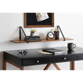 Kate And Laurel Solomon Rustic Shelf 38X8X8