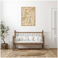 Kate And Laurel Sparrows By Laura Moss Framed Canvas Wall Art Print
