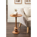 Kate And Laurel Squires Wood Side Table 16X16X24