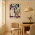 Kate And Laurel Still Life Romuald Kamil Witkowski By Nostalgia Prints Framed Canvas Art