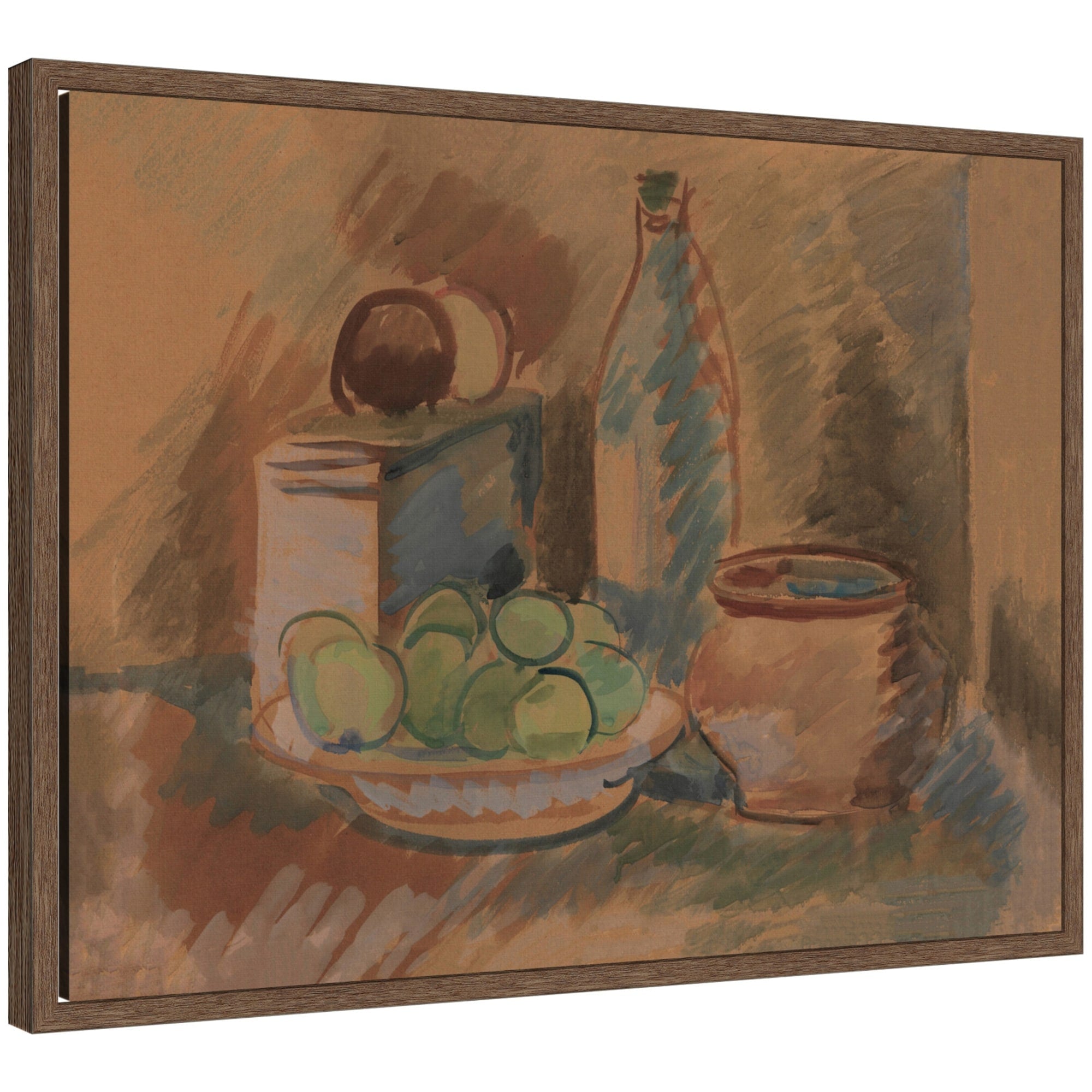 Kate And Laurel Still Life Zygmunt Waliszewski By Nostalgia Prints Framed Canvas Wall Art Print