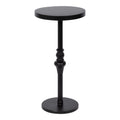 Kate And Laurel Stratton Rustic Pedestal Table 12X12X26