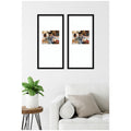 Kate And Laurel Svelte Noir Black Photo Frame Set