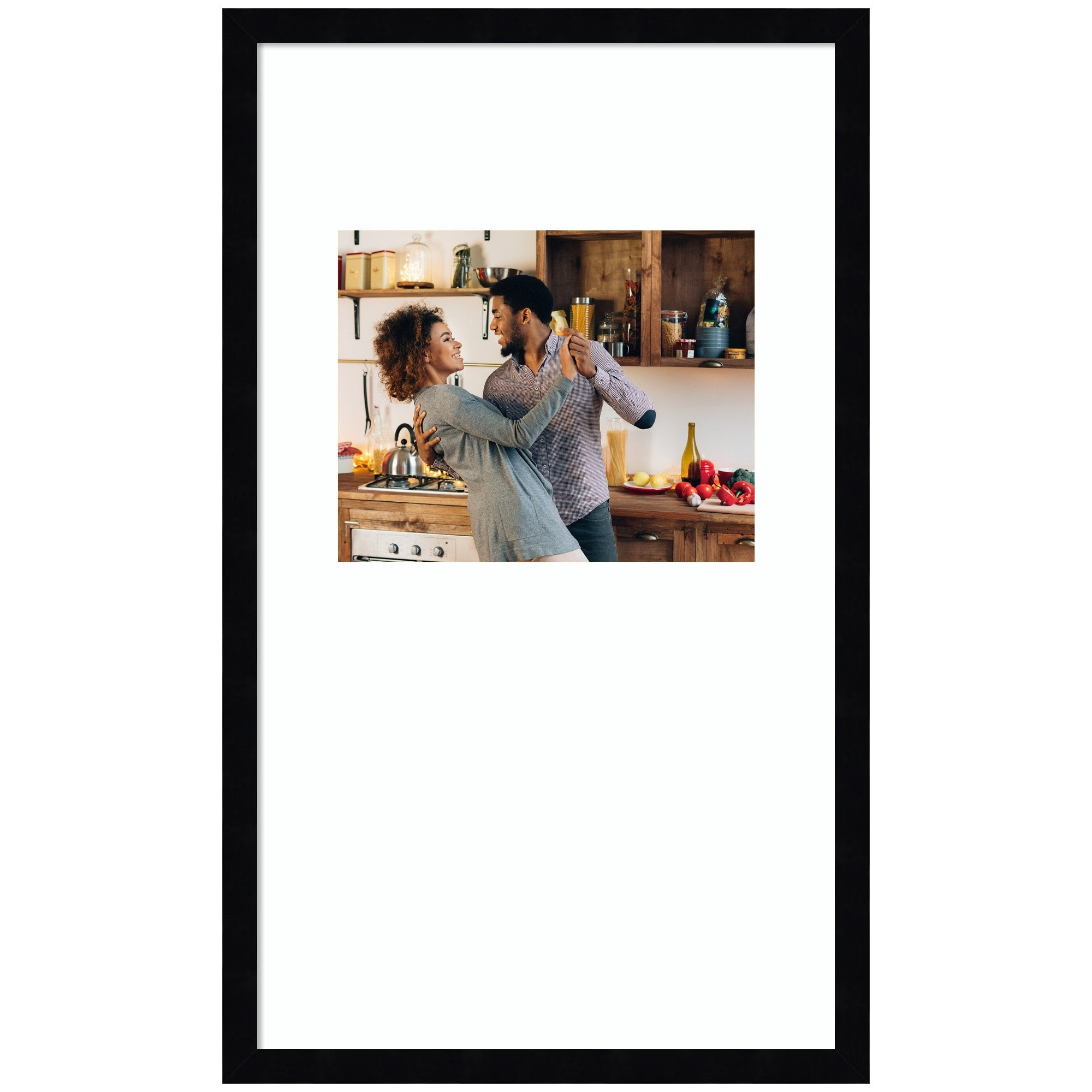 Kate And Laurel Svelte Noir Black Photo Frame