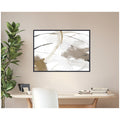 Kate And Laurel Sweeping Layers No. 3 By Amy Lighthall Framed Canvas Wall Art Print