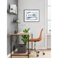 Kate And Laurel Sylvie Cassette Framed Canvas By Statement Goods