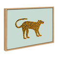 Kate And Laurel Sylvie Cat Canvas By Bouffants And Broken Hearts