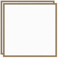 Kate And Laurel Sylvie Gold Blank Framed Canvas Diy Wall Art Set