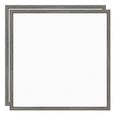 Kate And Laurel Sylvie Gry Blank Framed Canvas Wall Art Set