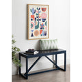 Kate And Laurel Sylvie Mid Century Succulents Canvas By Rachel Lee