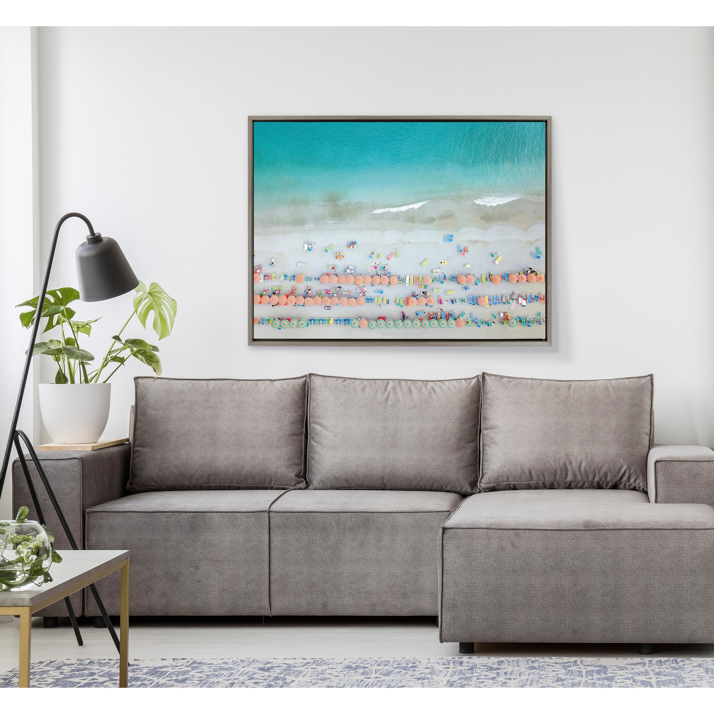 Kate And Laurel Sylvie Monterosso 6 Framed Canvas By Rachel Dowd
