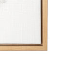 Designovation Sylvie Simon Te Tai Rabbit Black And White Portrait Natural Framed Canvas Wall Art