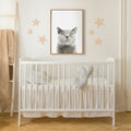 Kate And Laurel Sylvie Smiling Cat Framed Canvas By Amy Peterson
