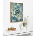 Kate And Laurel Sylvie Succulent 7 Framed Canvas By F2 Images Natural 18X24
