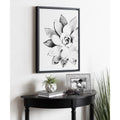 Kate And Laurel Sylvie Succulent Framed Canvas By Simon Te Tai Black 18X24