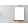 Kate And Laurel Sylvie Walnut Blank Framed Canvas Diy Wall Art Set