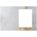 Kate And Laurel Sylvie White Blank Framed Canvas Diy Wall Art Set