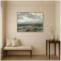 Kate And Laurel The North Sea By Olga Wisinger Florian By Nostalgia Prints Framed Canvas Wall Art Print