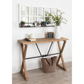 Kate And Laurel Travere Wood And Metal Console Table 42X16X30
