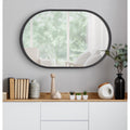 Kate And Laurel Travis Capsule Framed Wall Mirror 20X30