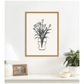 Kate And Laurel Tulips By Gabrielly Guedes Framed Canvas Wall Art Print