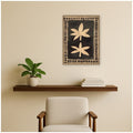 Kate And Laurel Two Palm Trees Beige And Brown By Cris Villa Studio Framed Canvas Wall Art Print