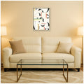 Kate And Laurel Typography White Fc By Felicia Dadak Framed Mounted Canvas Wall Art Print