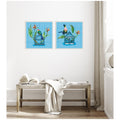 Kate And Laurel Uncaged No. 1 No. 2 2 Piece Framed Canvas Wall Art Set By Lucia Gianello