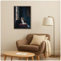 Kate And Laurel View From The Parlor By Mary Sparrow Framed Canvas Wall Art Print