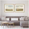 Kate And Laurel Whispering Meadows 2 Piece Framed Wall Art Print Set By Amy Lighthall