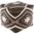 Katherine Boho Shag 18 Inch Cube Pouf