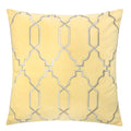 Katherine Embroidery 20 Square Decorative Throw Pillow