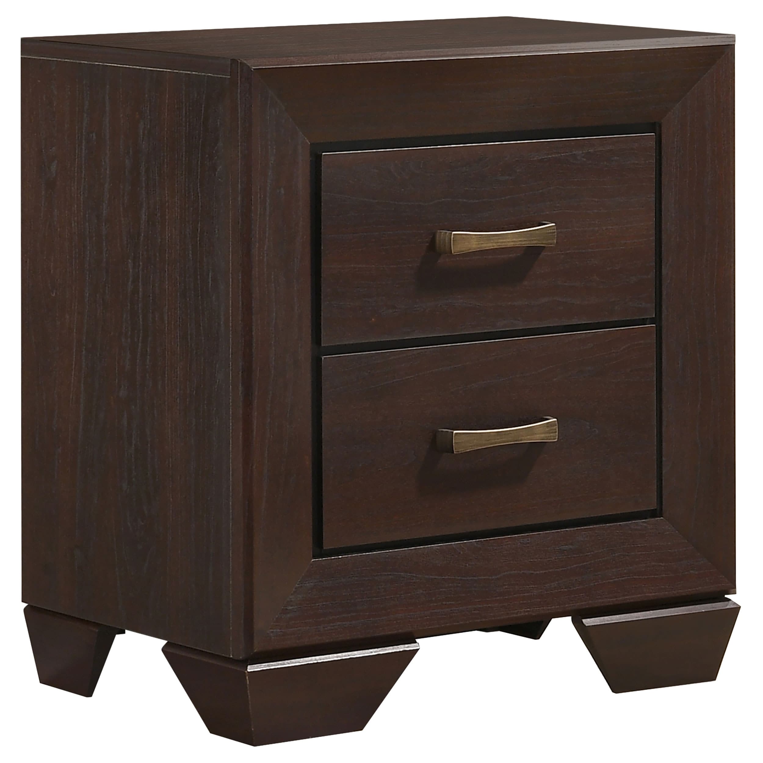 Strick Bolton Magnus Taupe Nightstand