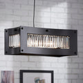 Kayan Black Crystal Chandelier By Inspire Q Modern