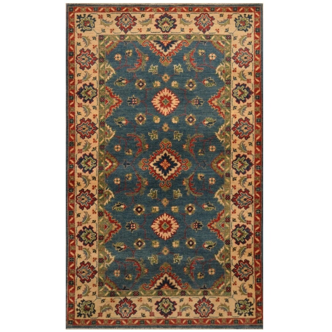 Kazak Wool Rug Afghanistan 3 X 52