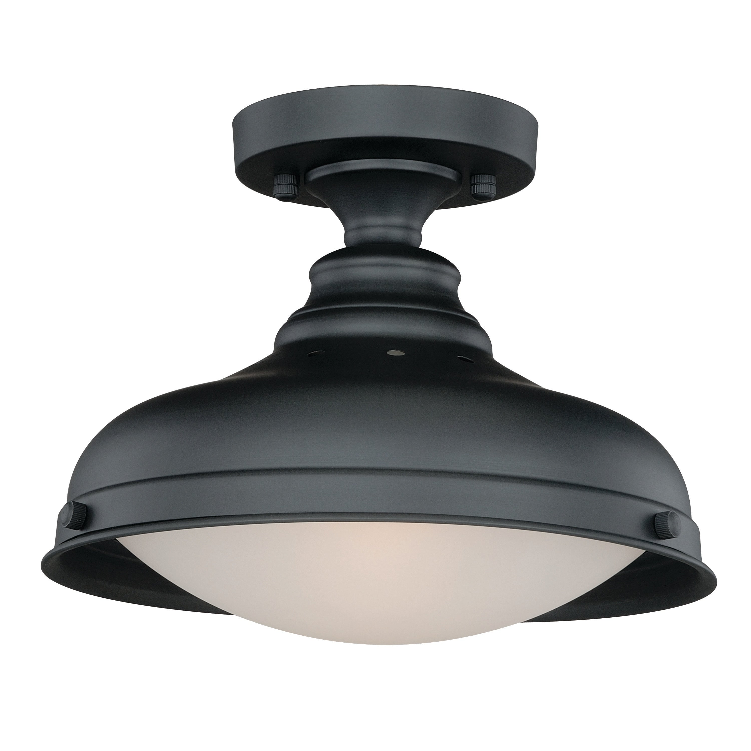 Vaxcel Keenan 1L Semi Flush Mount Oil Rubbed Bronze