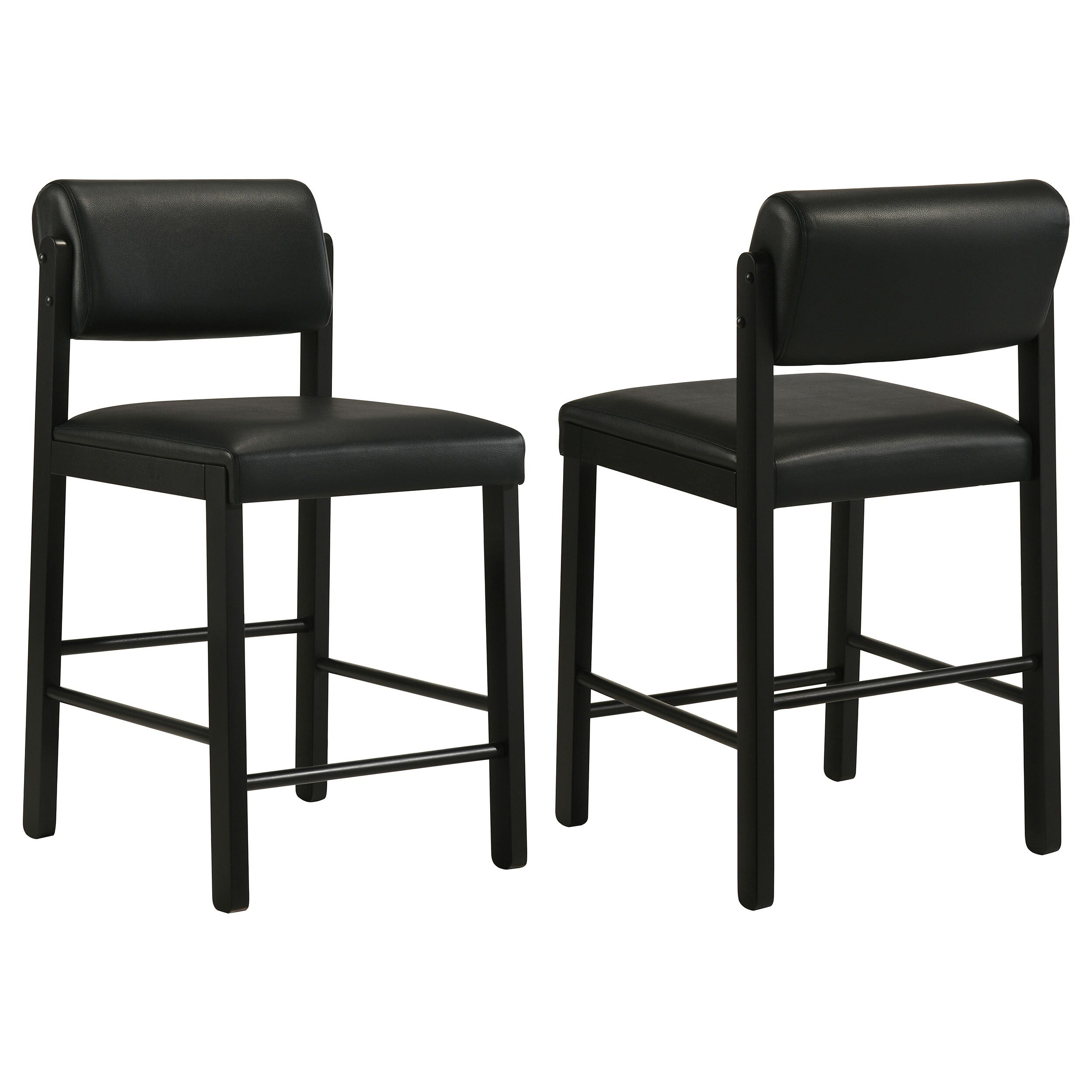 Kehoe Upholstered Counter Height Chair Set Of 2 N A