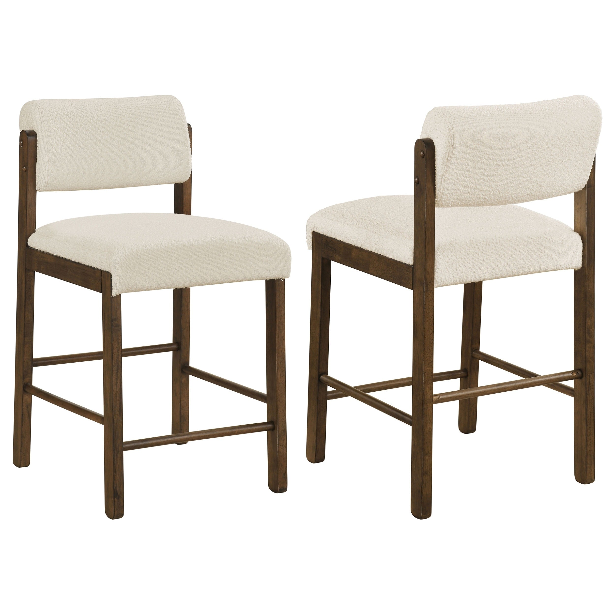 Kehoe Upholstered Counter Height Chair Set Of 2 N A