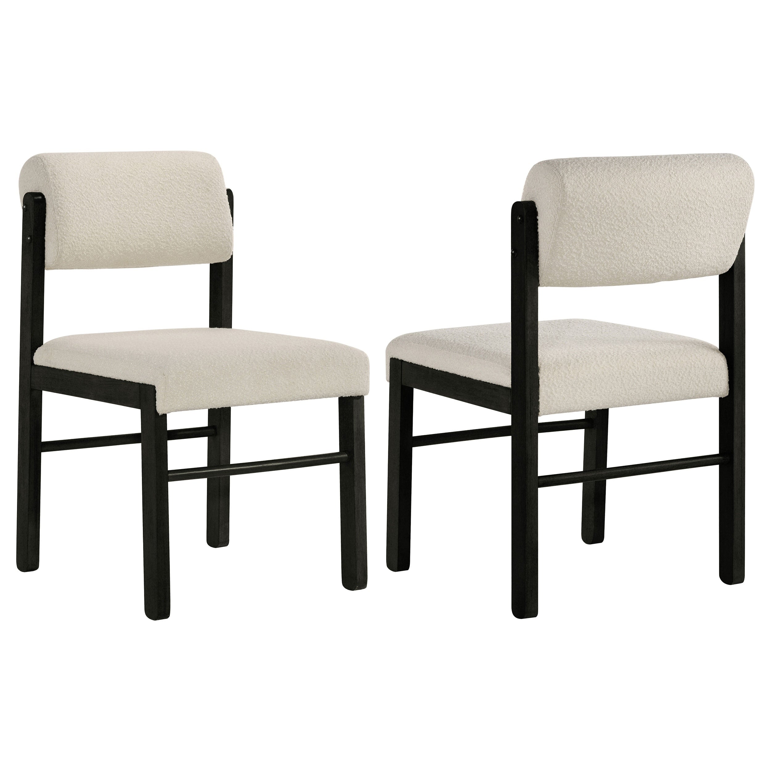 Kehoe Upholstered Dining Side Chair Cream Set Of 2