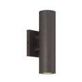 Kelley 2 Light Led 5Cct Cylinder Exterior Light In Bronze